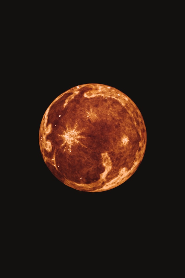 A Picture Of the Second Planet closest to the sun, Venus