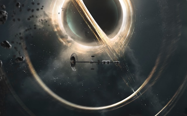 A black hole